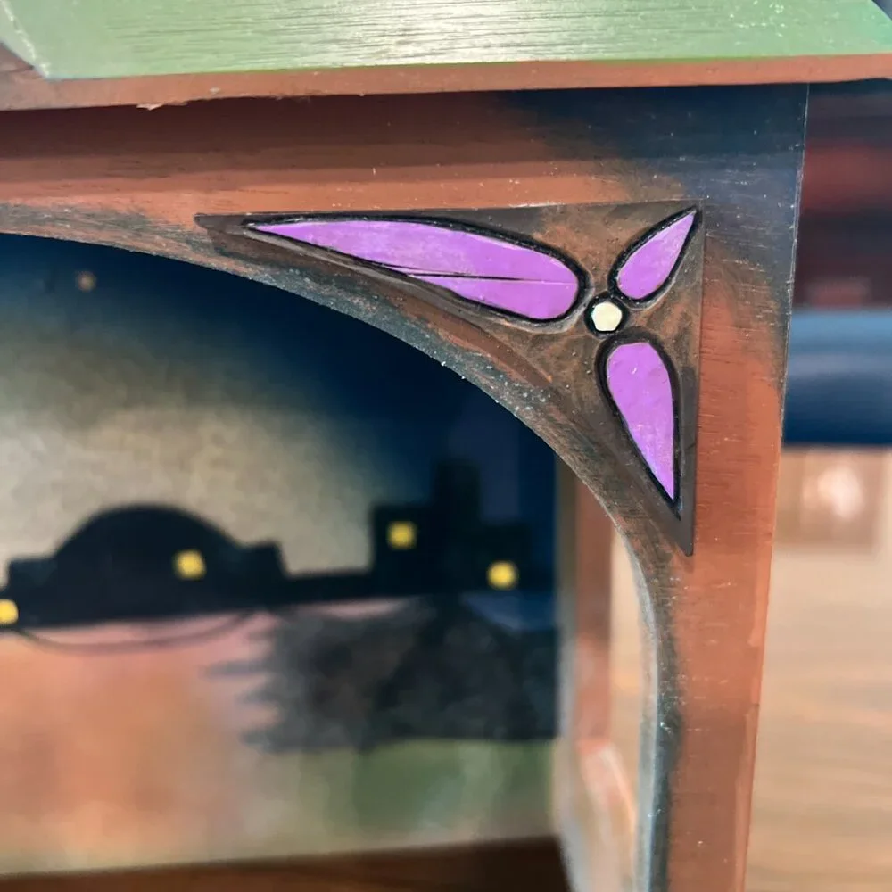 Jim Shore Heartwood Creek 2007 nativity creche manger wooden patchwork quilt - Picture 7 of 12